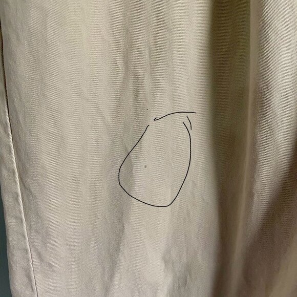 Tommy Hilfiger Khaki Pants Cotton, Men's 38W 32L - Picture 7 of 8